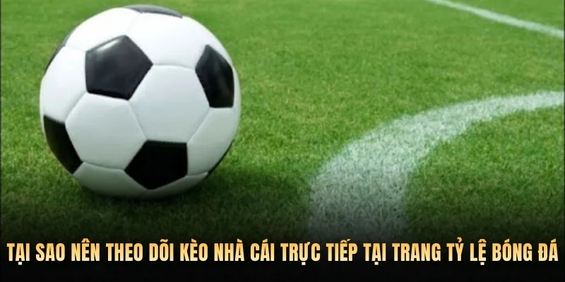 Tại sao nên theo dõi kèo nhà cái trực tiếp tại trang Tỷ lệ bóng đá