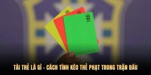 Tài Thẻ Là Gì - Cách Tính Kèo Thẻ Phạt Trong Trận Đấu
